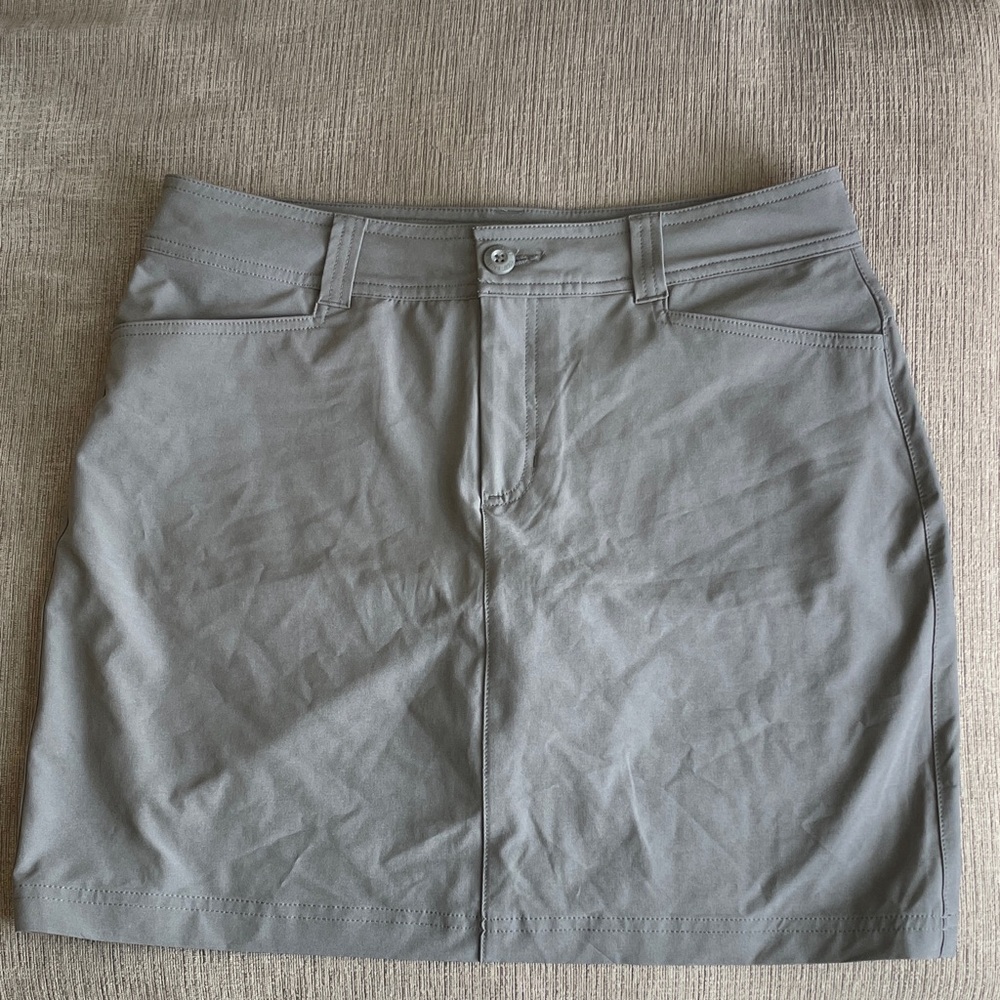 Gray Eddie Bauer Mini Skort